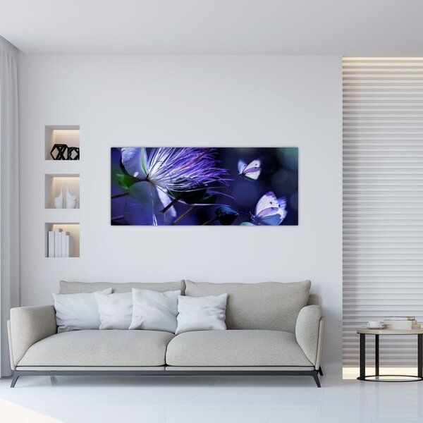 Slika - Tropski cvijet (120x50 cm)