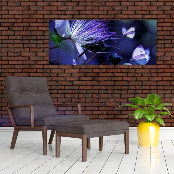 Slika - Tropski cvijet (120x50 cm)