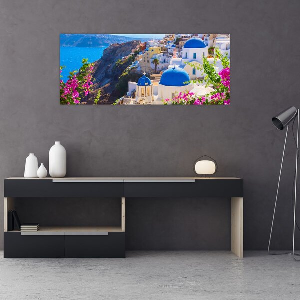Slika - Santorini, Grčka (120x50 cm)