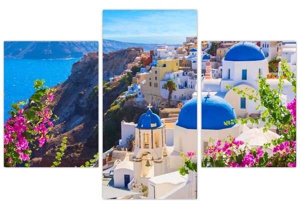 Slika - Santorini, Grčka (90x60 cm)