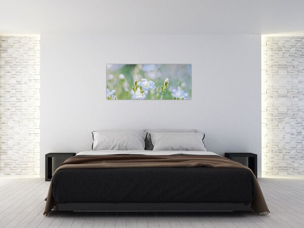 Slika - Nježno cvijeće (120x50 cm)