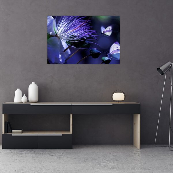 Slika - Tropski cvijet (90x60 cm)