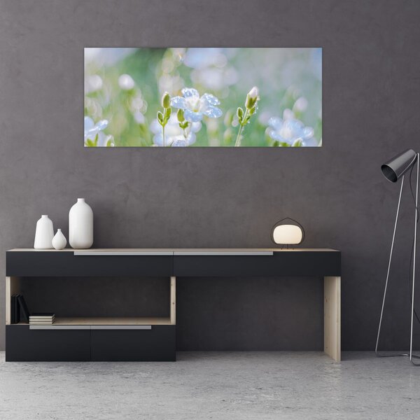 Slika - Nježno cvijeće (120x50 cm)