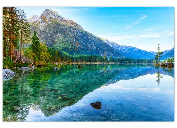 Slika - Jezero Hintersee (90x60 cm)
