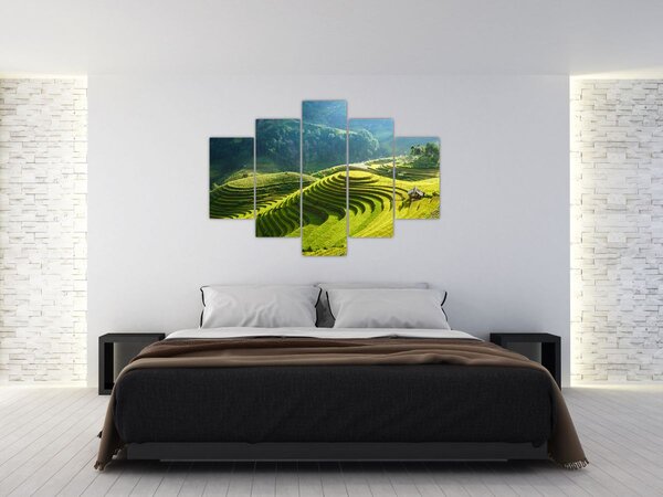 Slika - Koncert na rižinim terasama (150x105 cm)