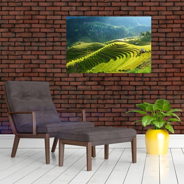 Slika - Koncert na rižinim terasama (90x60 cm)