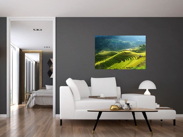 Slika - Koncert na rižinim terasama (90x60 cm)