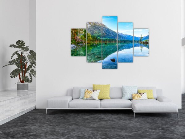 Slika - Jezero Hintersee (150x105 cm)