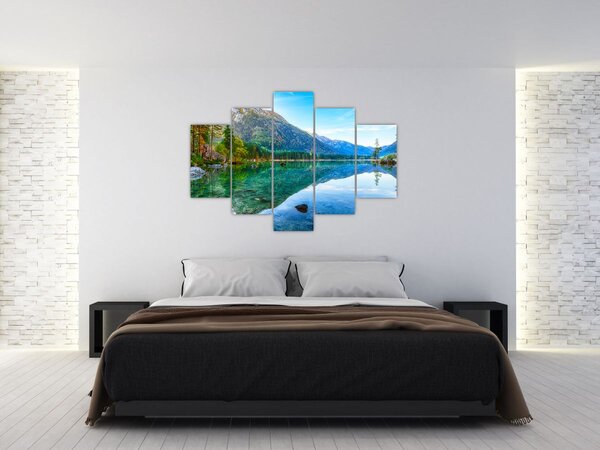 Slika - Jezero Hintersee (150x105 cm)