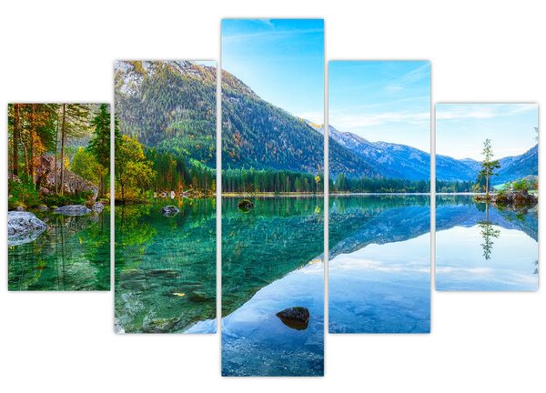 Slika - Jezero Hintersee (150x105 cm)