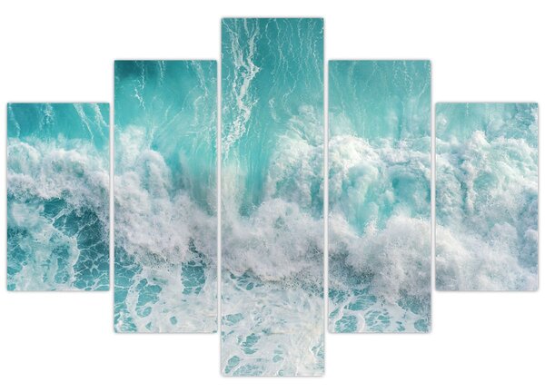 Slika - Pogled na oceanske valove (150x105 cm)