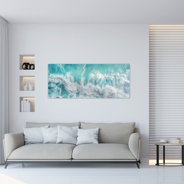 Slika - Pogled na oceanske valove (120x50 cm)