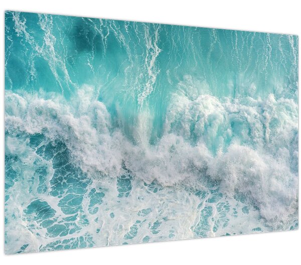 Slika - Pogled na oceanske valove (90x60 cm)