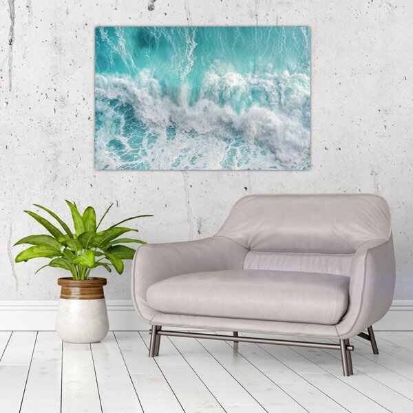 Slika - Pogled na oceanske valove (90x60 cm)