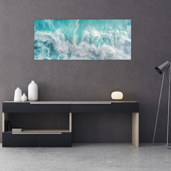 Slika - Pogled na oceanske valove (120x50 cm)