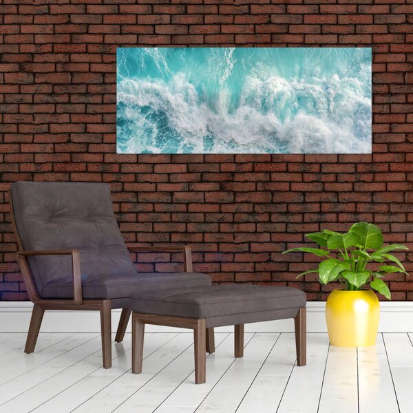 Slika - Pogled na oceanske valove (120x50 cm)