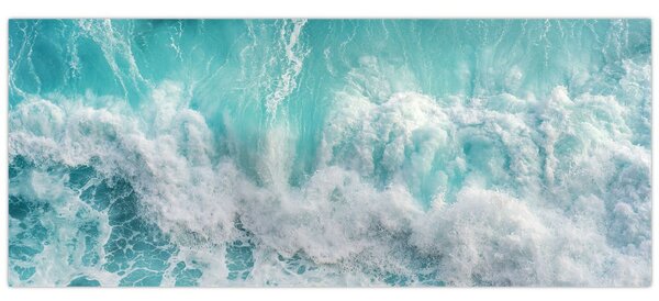 Slika - Pogled na oceanske valove (120x50 cm)