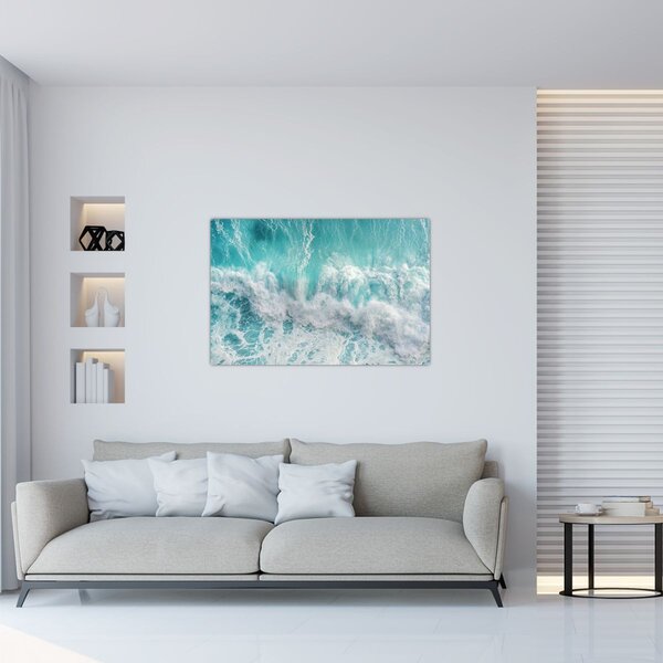 Slika - Pogled na oceanske valove (90x60 cm)