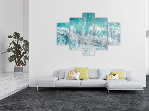 Slika - Pogled na oceanske valove (150x105 cm)