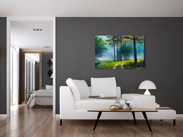 Slika - Ulje na platnu pejzaža (90x60 cm)