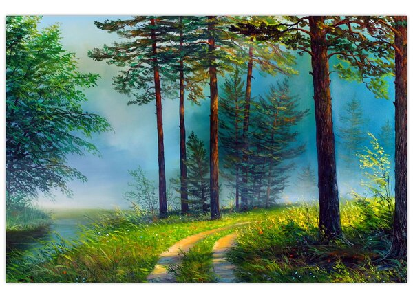 Slika - Ulje na platnu pejzaža (90x60 cm)