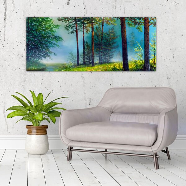 Slika - Ulje na platnu pejzaža (120x50 cm)