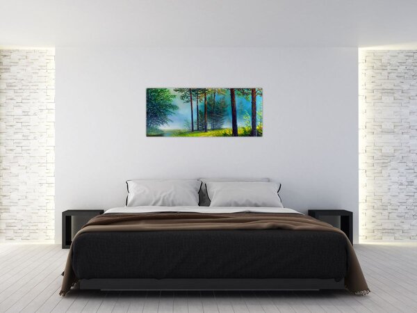 Slika - Ulje na platnu pejzaža (120x50 cm)