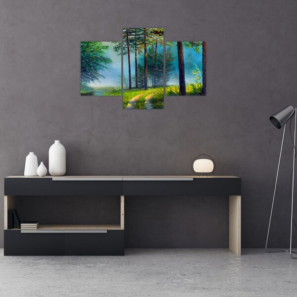 Slika - Ulje na platnu pejzaža (90x60 cm)