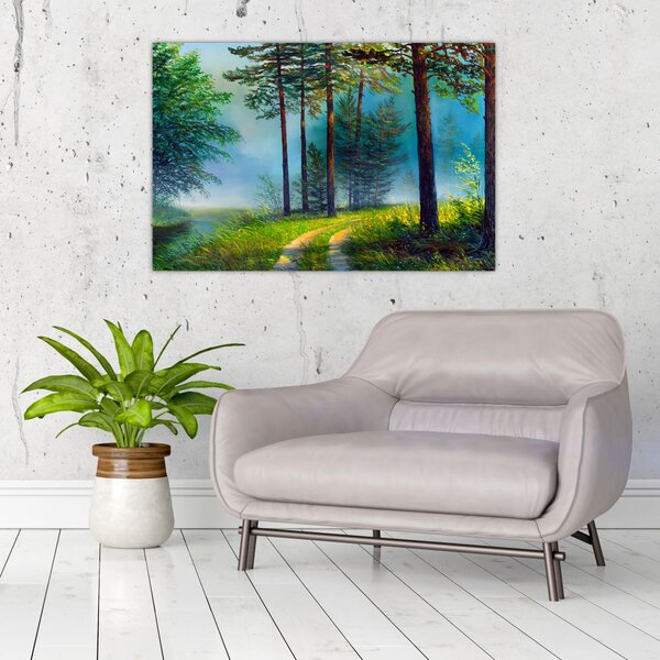 Slika - Ulje na platnu pejzaža (90x60 cm)