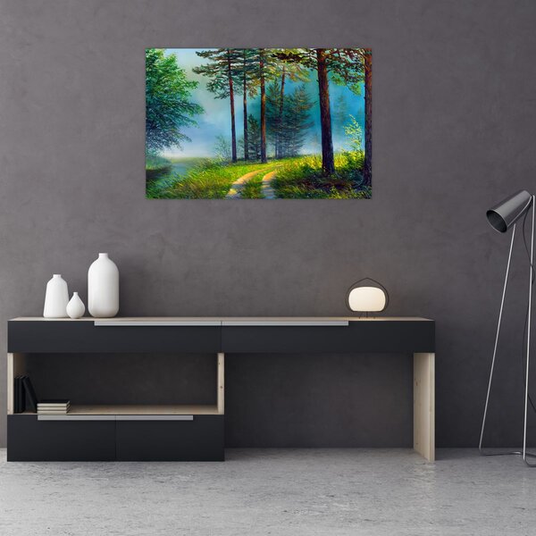 Slika - Ulje na platnu pejzaža (90x60 cm)