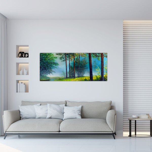 Slika - Ulje na platnu pejzaža (120x50 cm)