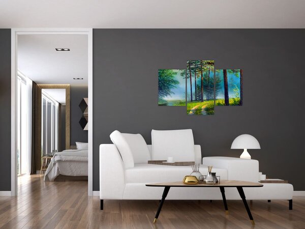 Slika - Ulje na platnu pejzaža (90x60 cm)