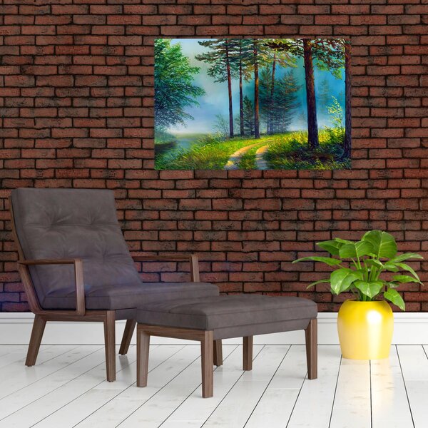 Slika - Ulje na platnu pejzaža (90x60 cm)