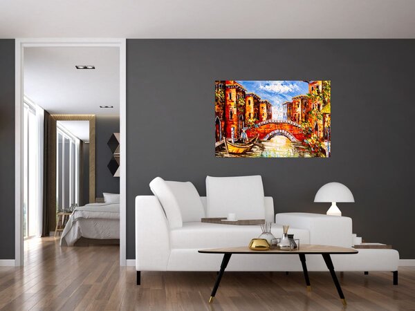 Slika - Ulje na platnu grada III. (90x60 cm)