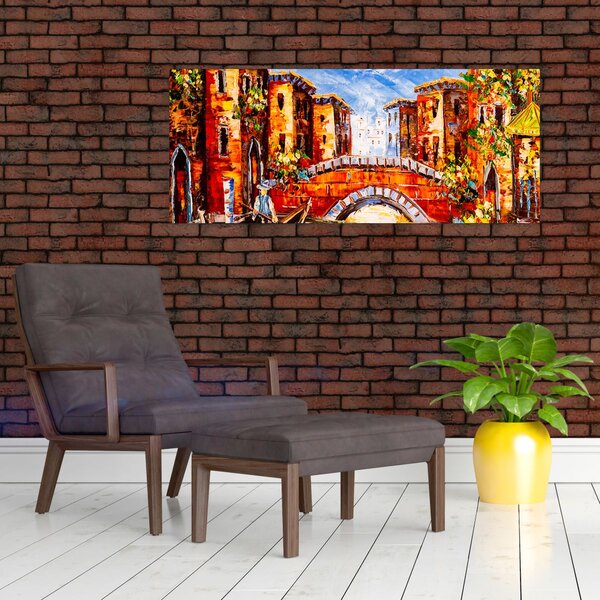 Slika - Ulje na platnu grada III. (120x50 cm)