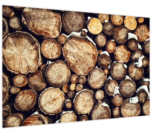 Slika - Drvo u snijegu (90x60 cm)