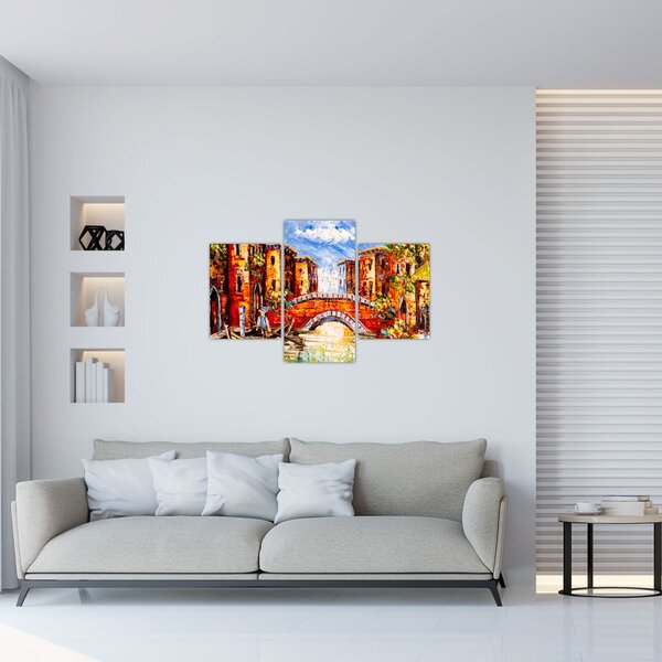 Slika - Ulje na platnu grada III. (90x60 cm)