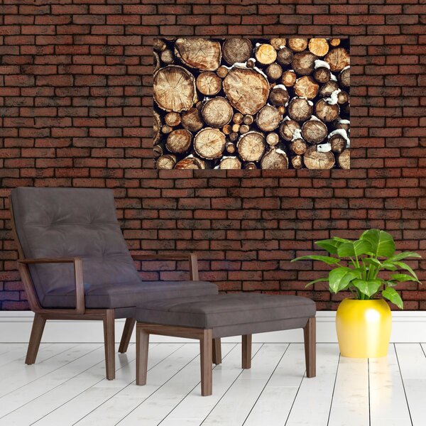 Slika - Drvo u snijegu (90x60 cm)
