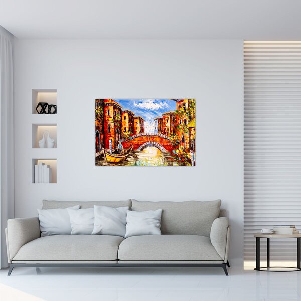 Slika - Ulje na platnu grada III. (90x60 cm)