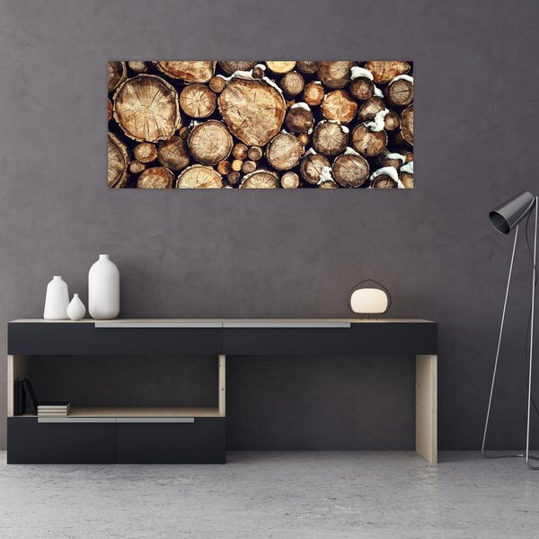 Slika - Drvo u snijegu (120x50 cm)