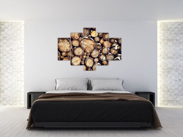 Slika - Drvo u snijegu (150x105 cm)