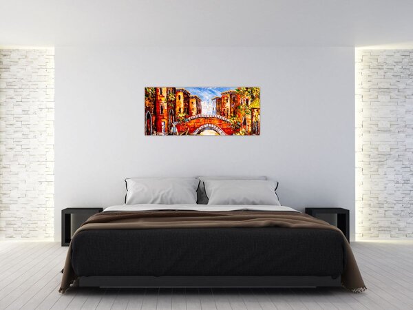 Slika - Ulje na platnu grada III. (120x50 cm)