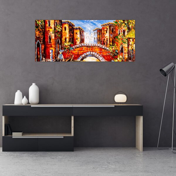 Slika - Ulje na platnu grada III. (120x50 cm)