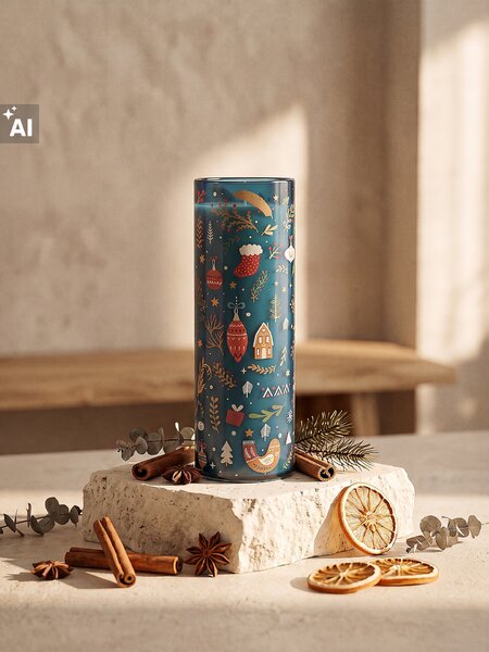 Sinsay - Božićna mirisna svijeća Cinnamon