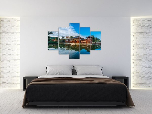 Slika - Hram Byodo-in, Japan (150x105 cm)
