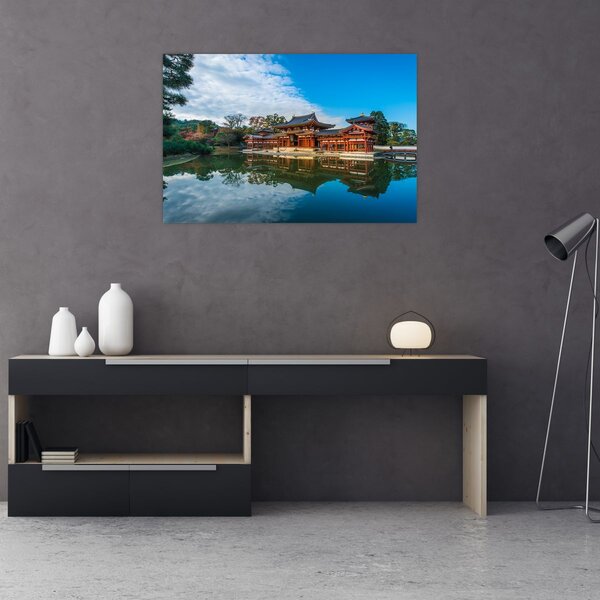 Slika - Hram Byodo-in, Japan (90x60 cm)
