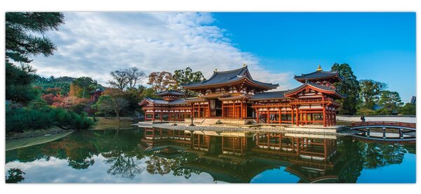 Slika - Hram Byodo-in, Japan (120x50 cm)