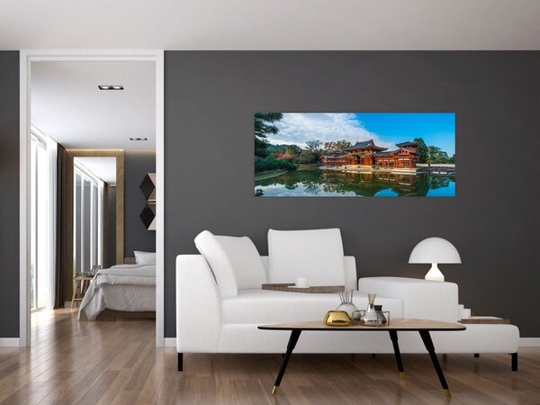Slika - Hram Byodo-in, Japan (120x50 cm)