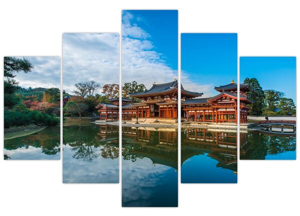 Slika - Hram Byodo-in, Japan (150x105 cm)