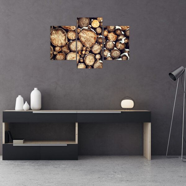 Slika - Drvo u snijegu (90x60 cm)